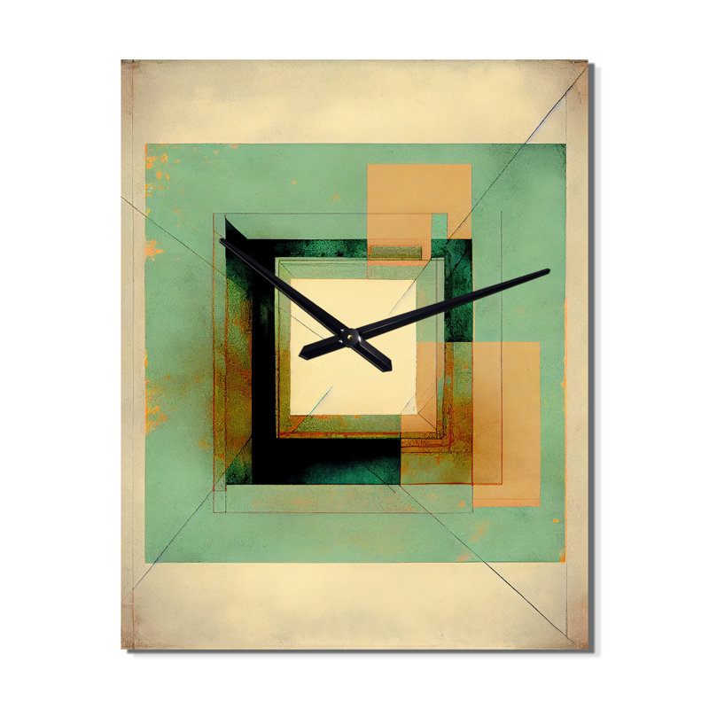 Horloge murale Impermanence, Moyen