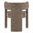  Modern Upholstered Barrel Dining Arm Chair-121696880