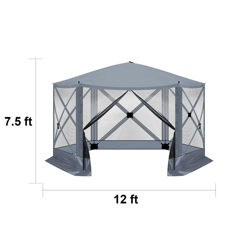 12 pi. X 12 pi Tente de fête Pop-Up