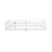 Twinkle Modern Floor Bed Set With Door, Rubber Wood And Safety Guardrails-115630470-115630471