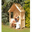 Solid Wood Pine Outdoor Bench