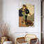 Femme Samurai Warrior sur toile-1636524191
