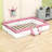Upholstered Daybed with Staircase and Safety Fence Design-602586046-602586045