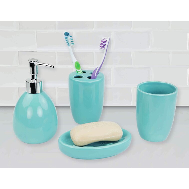 IV Georges Brass Tumbler and Toothbrush Holder