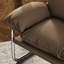Fauteuil d'appoint en cuir végétalien Ansel-903311493