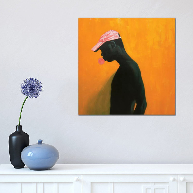 Time Moves Slow by Alexander Grahovsky - Wrapped Canvas Painting, 45.72 cm H x 45.72 cm W x 1.91 cm D