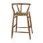 Nimes Counter Stool with Solid Wood Frame