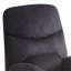 Fauteuil inclinable brun clair en tissu tissé-121534460