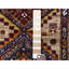 Tapis super Kazak en laine naturel à motif géométrique beige 2 pi 8 po x 10 pi 707874F874C14F9BAC73DA45C8057680