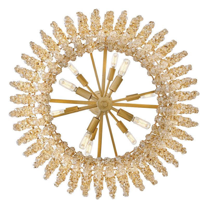 Rubina Chandelier, 10 Lights