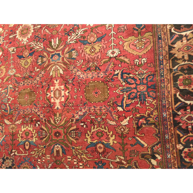 Mahal One-of-a-Kind 9'2" X 12'9" Hand Knotted Area Rug