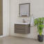 Ensemble de meuble-lavabo mural simple 30 po Arjina-1072322608