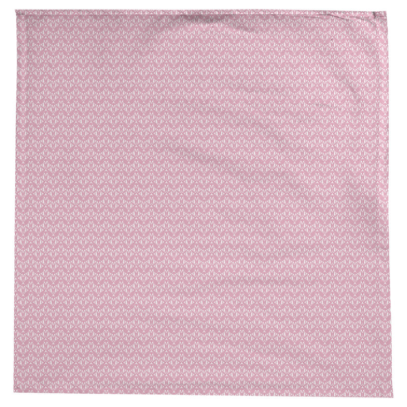Nappe art déco Leffel, Rose