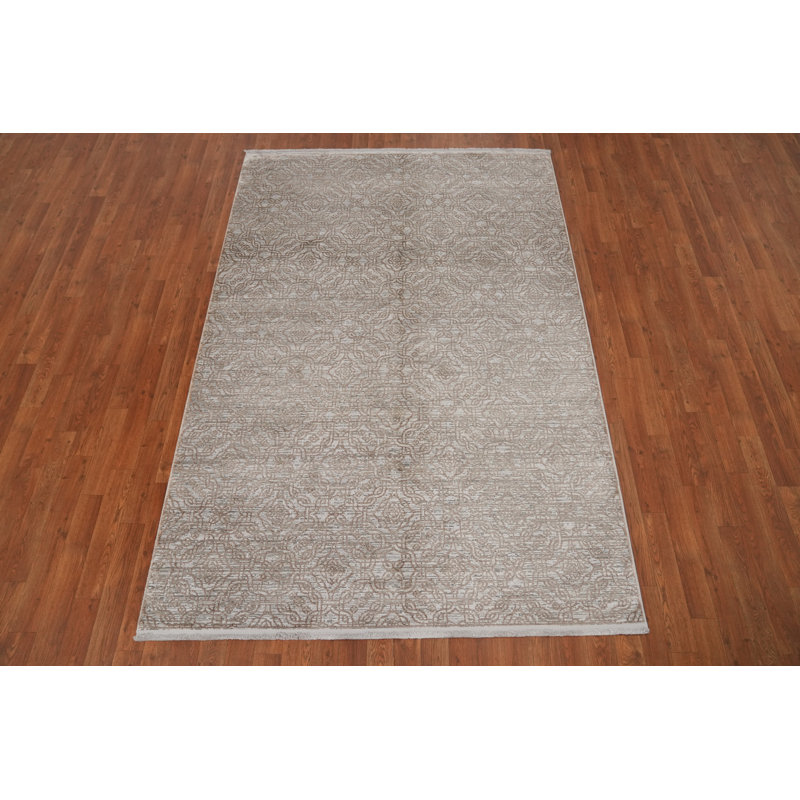 Tapis oriental géométrique 5 x 7