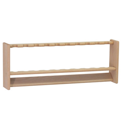 Wooden Mallet Wood Pool Cue Rack