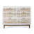 Antiqued Brass/Smooth White Oak