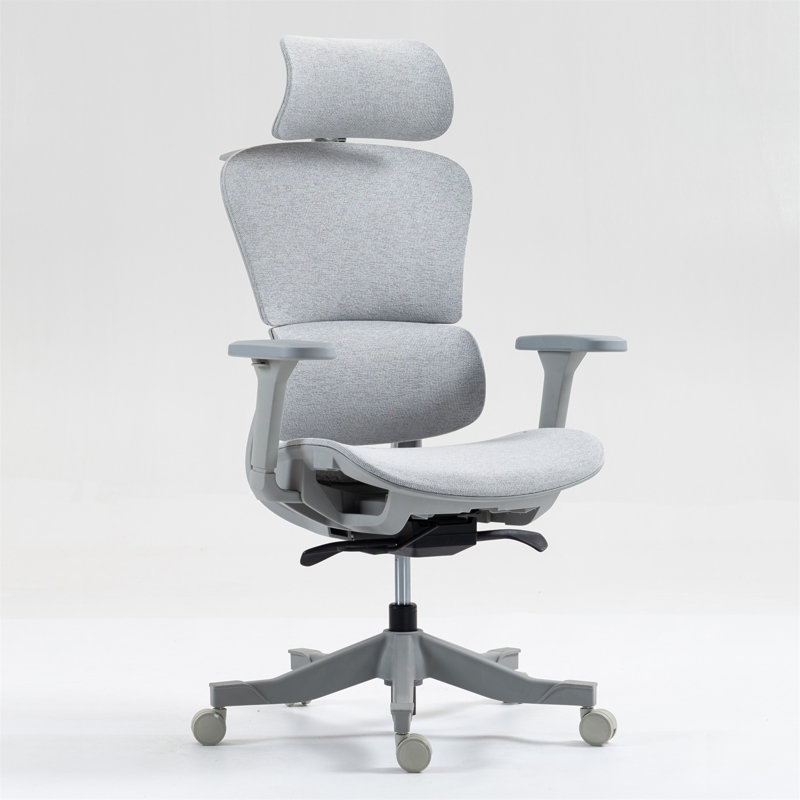 High Back Mesh Office Chair: 8365HP-GR, Gray