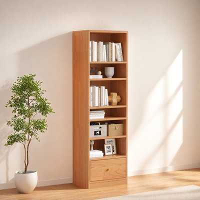 The bookcase of a fashionable influencer