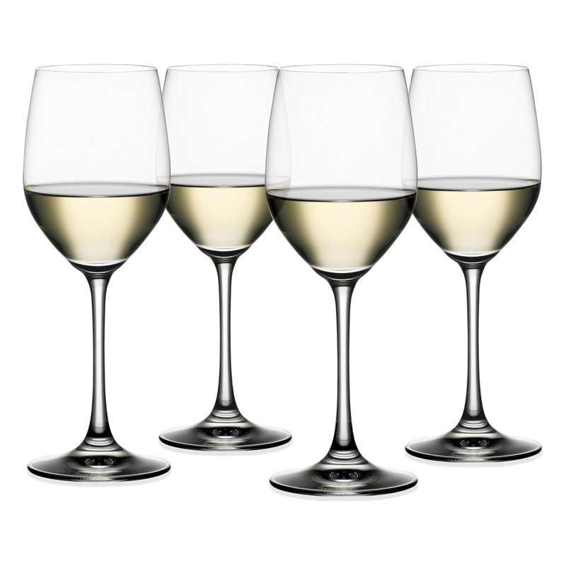 Spiegelau Vino Grande White Wine Glasses, Dishwasher Safe, 12 oz, Set of 4