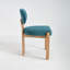 Chaise d'appoint moderne rembourrée en tissu et bois massif-458674948-444028647