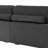 2 - Piece Upholstered Gray Corduroy Modular Sectional Sofa with Pillow Back and Solid Wood Legs-185611608