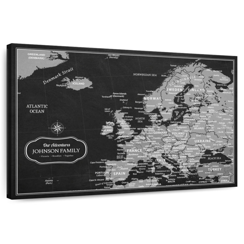 Pin personnalisé Europe Amitabh I, H 32 po x l 48 po, Oui