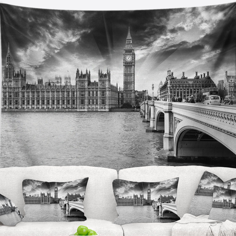 Polyester Tapestry, 50" H x 60" W