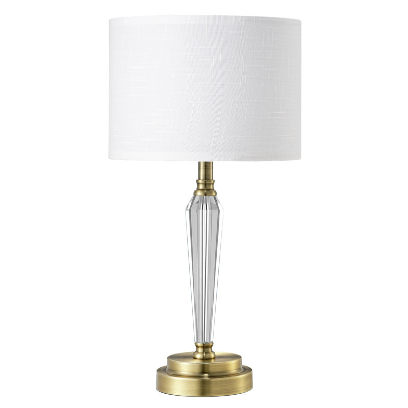 Dimmable Crystal Table Lamp With Touch Control