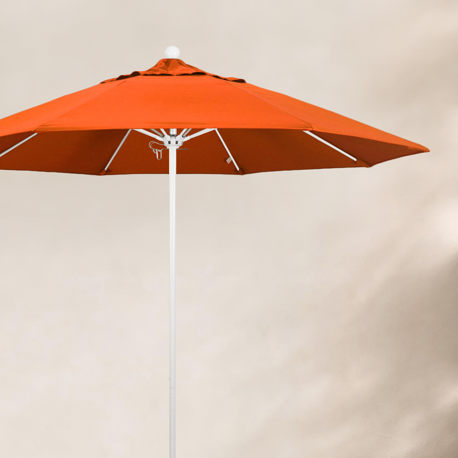 Maria 9' Sunbrella® Umbrella, Silver, Gateway Blush Sunbrella®