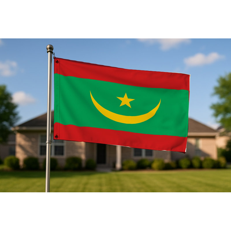 Drapeau de la Mauritanie — Drapeau