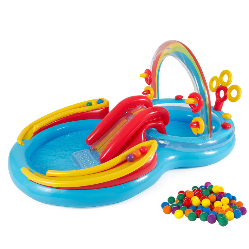 Piscine gonflable Intex Rainbow Ring