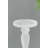 14'' H Glass Tabletop Candlestick-1741004268