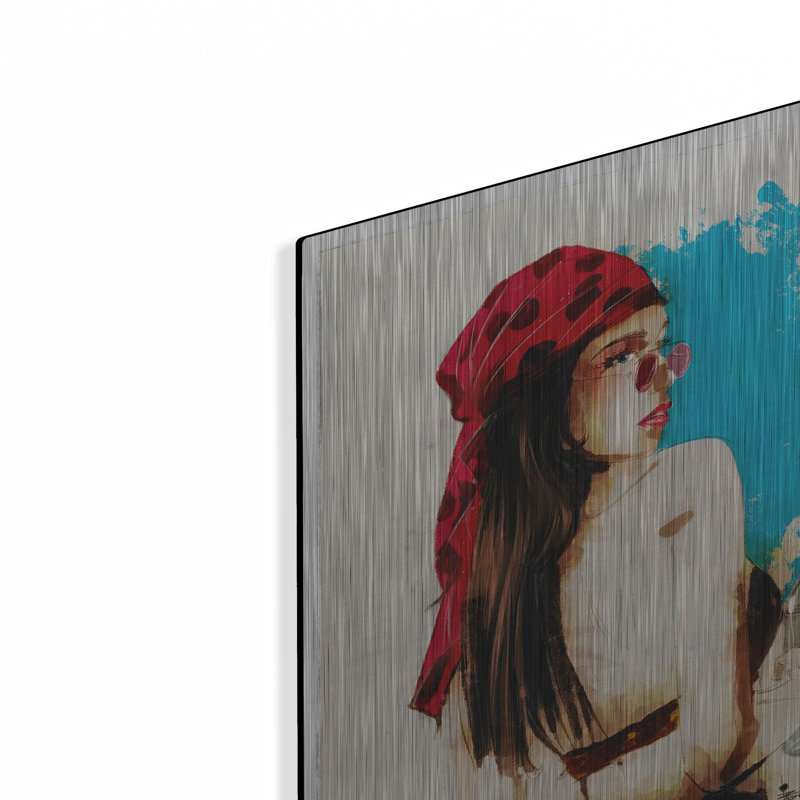 Epic Graffiti «Colorful World» par TM Borenstein, C «Colorful World» par TM Borenstein, H 16 po x l 12 po