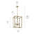 31" 4-Light Foyer Pendant