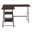Bureau d'ordinateur, bureau personnel, coin, tablettes de rangement, L 48 po-1782825773