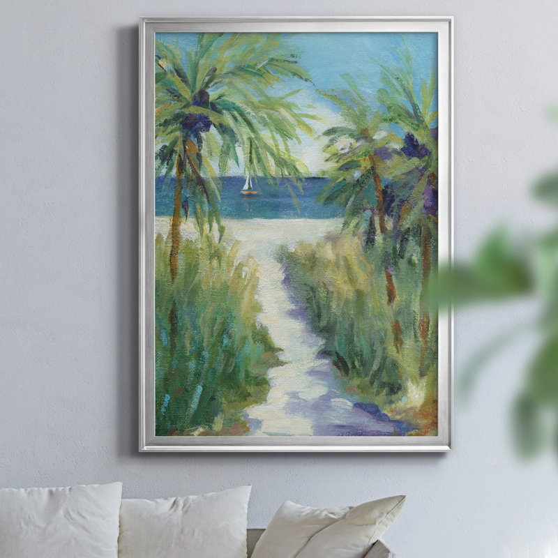 «Carol Robinson» par J Paul, reproduction d'art sur toile, H 22,5 po x l 30,5 po x P 1,5 po, Argent