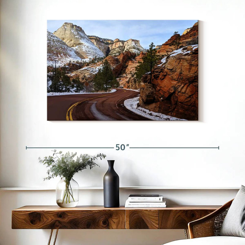 Mehar Road To Zion Park, 26" H x 39" W