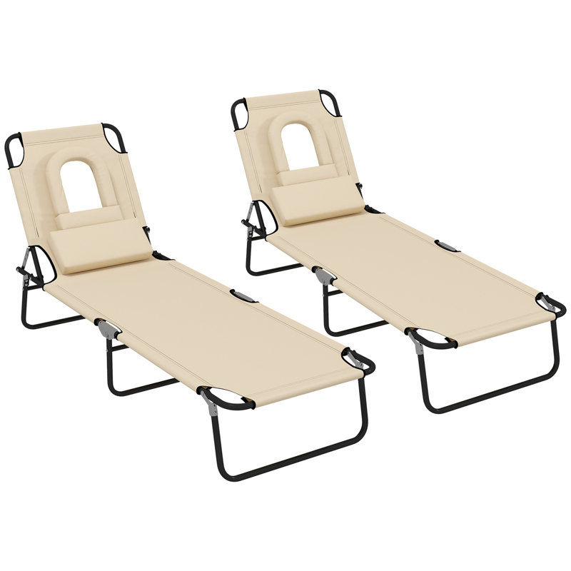 Orinta 187cm Long Reclining Single Chaise with Cushions, Brown
