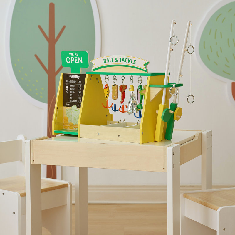 Teamson Kids My Little Helper, magasin de pêche et 26 pièces Ensemble d'accessoires