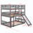 Triple Bed With Built-In Ladder,Slide And Guardrails-1929822898