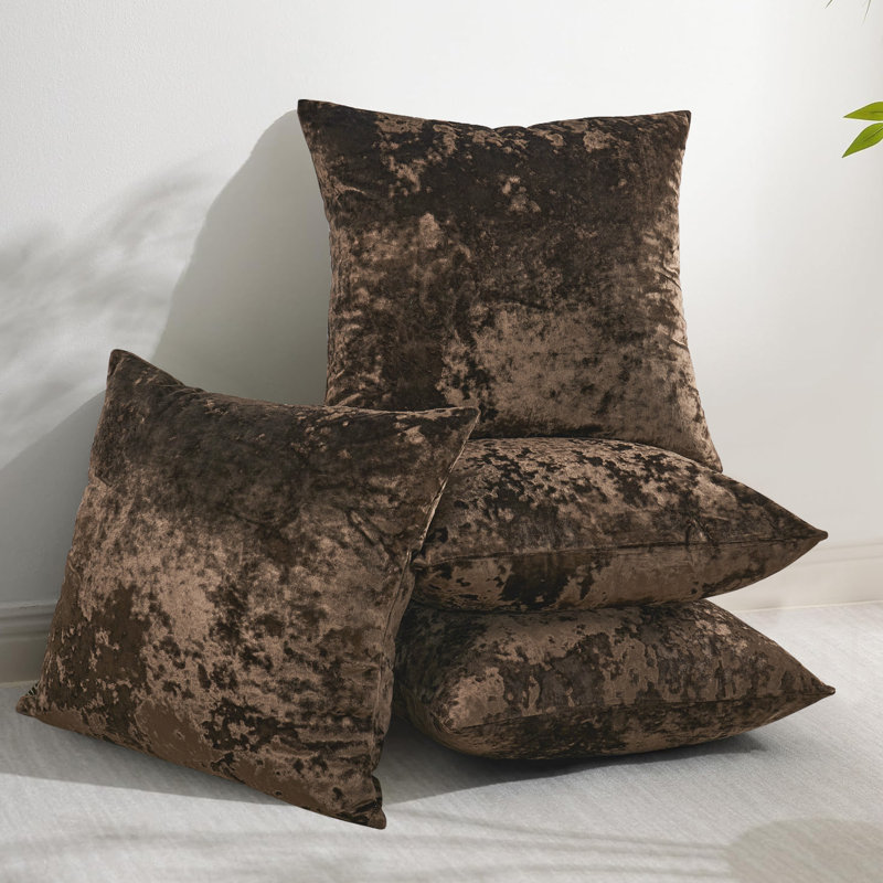 Housses de coussin en velours écrasé, Carafe