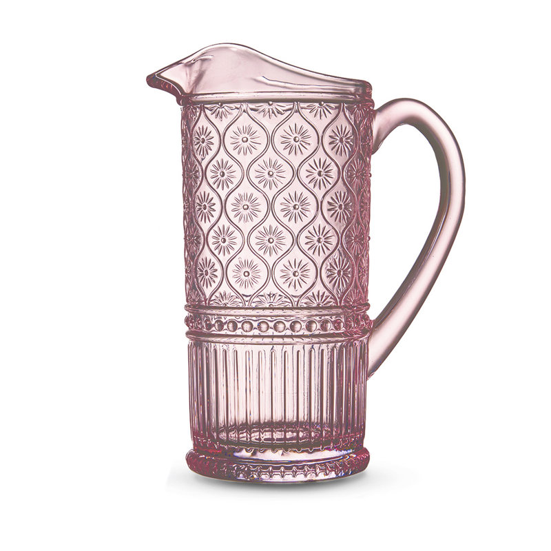 Claro Pitcher 38 oz, Pink