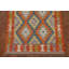 Tapis géométrique en laine Kilim