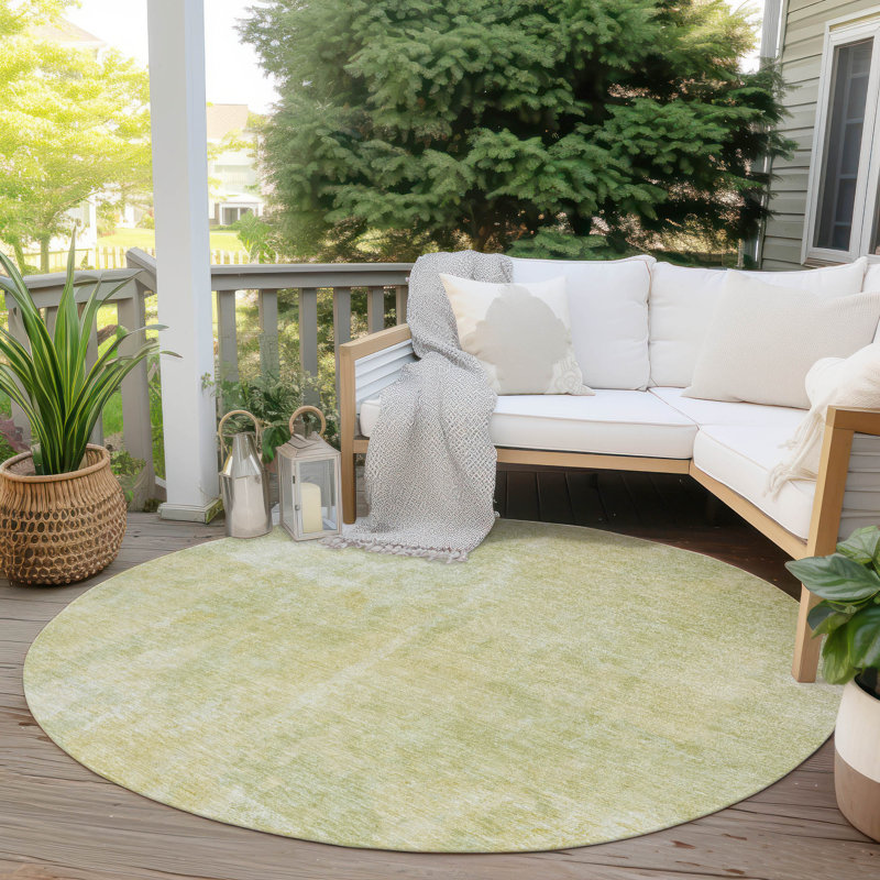 Kinslee Flatweave Rug, Round 8'
