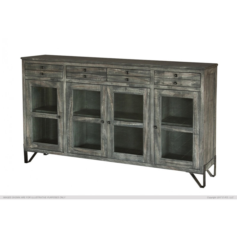 68'' Solid Wood Console Table