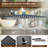 3-Function Dual Shower Head Pressure-Balanced Shower System With 4 Sprays Handheld-109312751