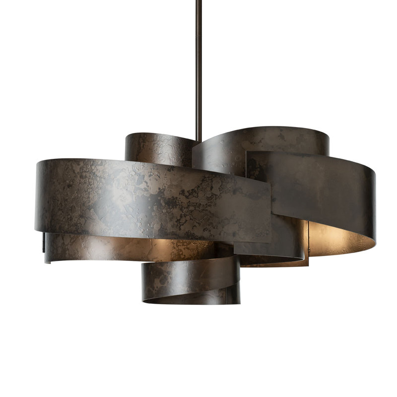 Luminaire suspendu Zen, Fumée foncée