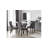 Glass Top Metal Base Dining Table-82263823