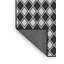 Tapis noir/gris à motifs-1139549313