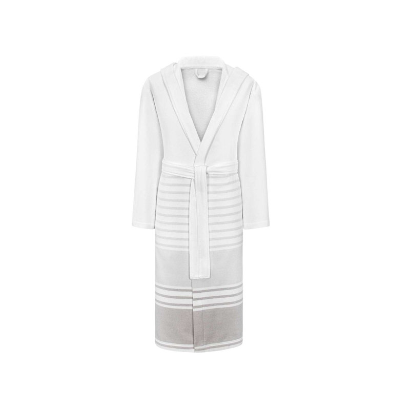 Hammam Cotton Blend Terry Cloth Bathrobe, M